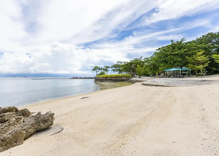 Group Comfort At Tambuli Residences 1-bedroom For Up To 6 Guests By Dominik With Pool Access & Balcony In Mactan Leilighet *