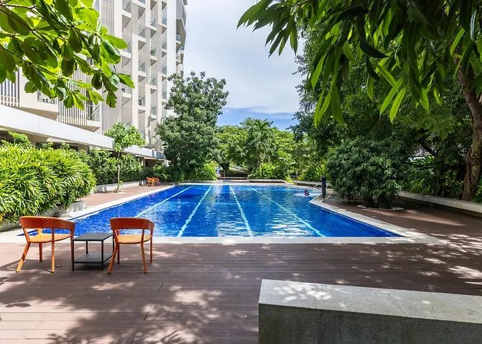 Leilighet Group Comfort At Tambuli Residences 1-bedroom For Up To 6 Guests By Dominik With Pool Access & Balcony In Mactan *